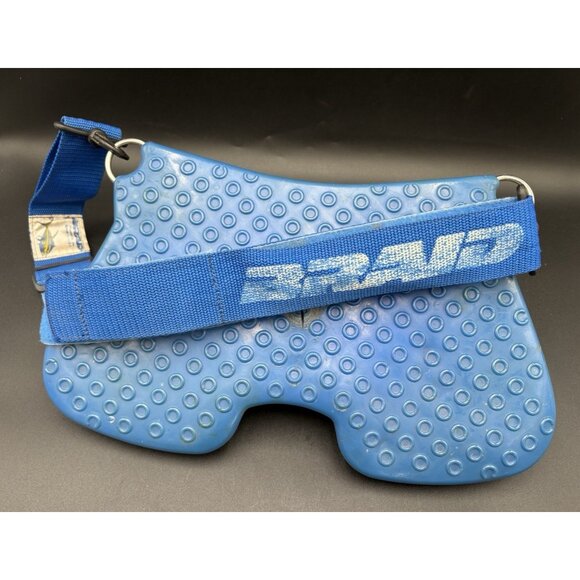 Vtg Braid Fishing Belt Rod Holder Adjustable Fighting Waist Belt Padded White - Picture 6 of 14